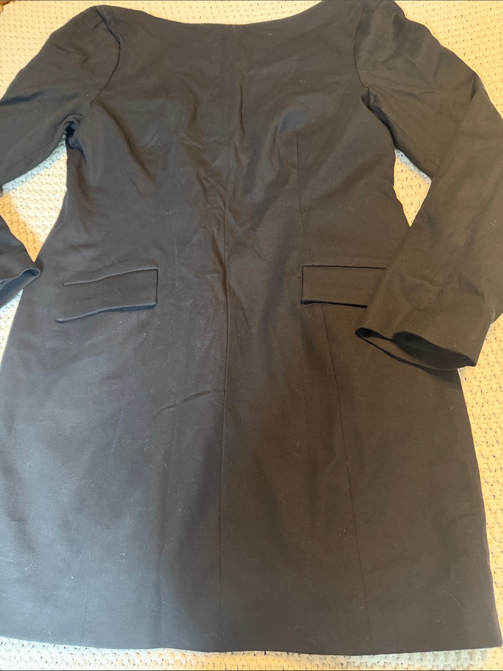KDD by Kahlana Women's Black Long Sleeve Dress
